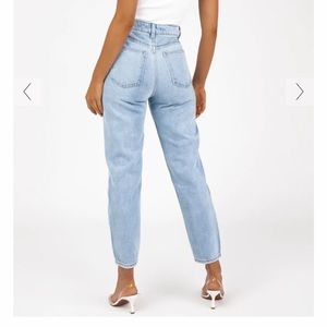 DISSH mari mom jean light blue wash high rise - NWOT - US 10 (AUS 14)